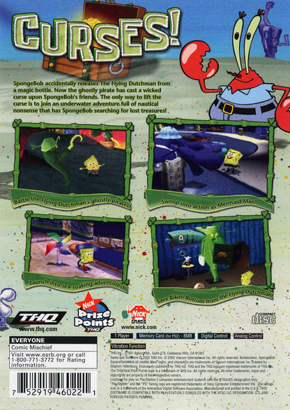SpongeBob SquarePants Revenge of the Flying Dutchman Playstation 2
