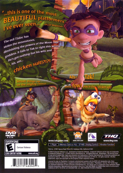 Tak and the Power of JuJu Playstation 2