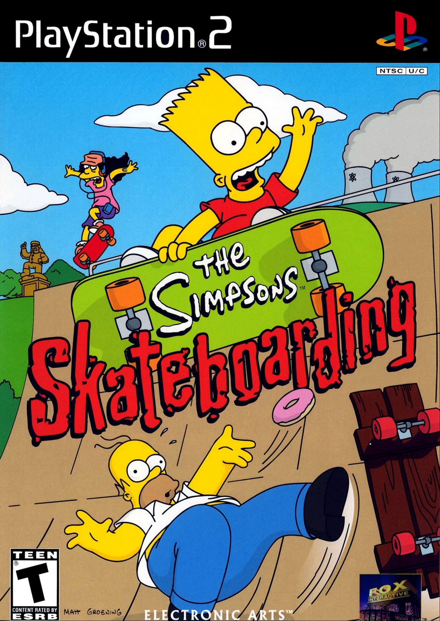 The Simpsons Skateboarding Playstation 2