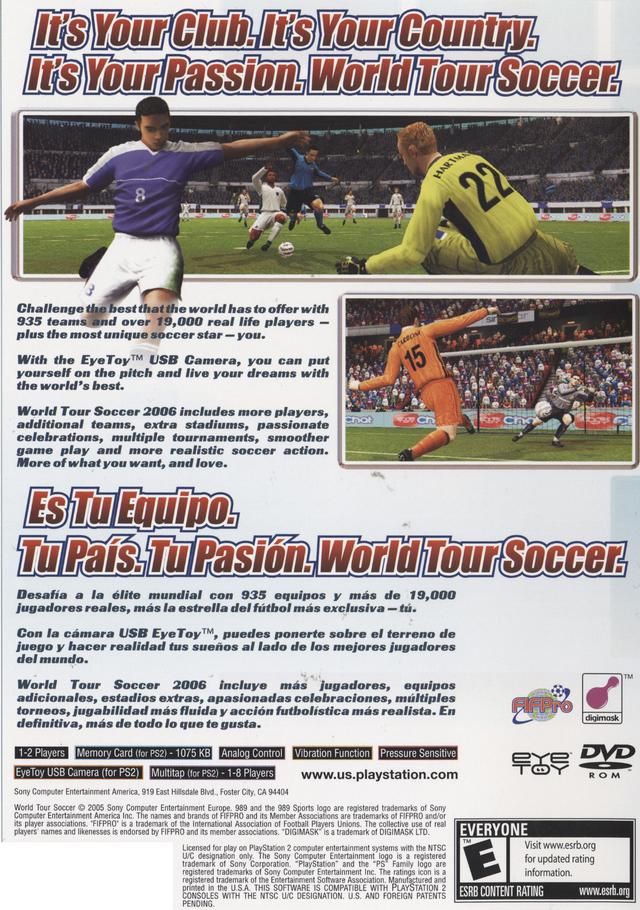 World Tour Soccer 2006 Playstation 2