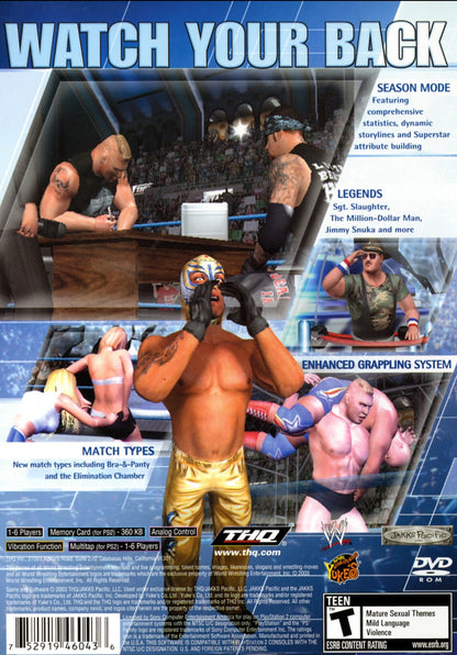 WWE Smackdown Here Comes The Pain Playstation 2