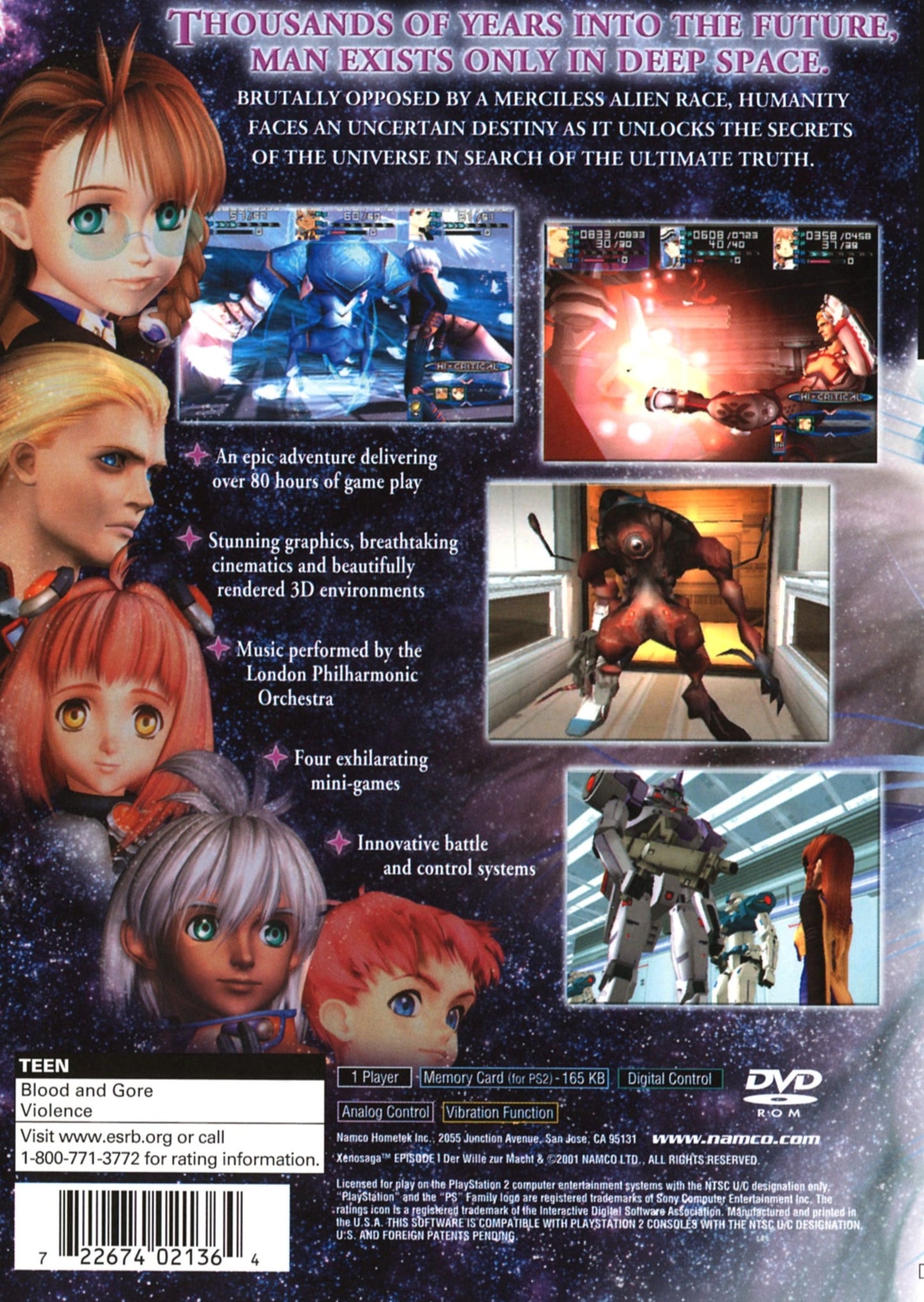 Xenosaga Playstation 2