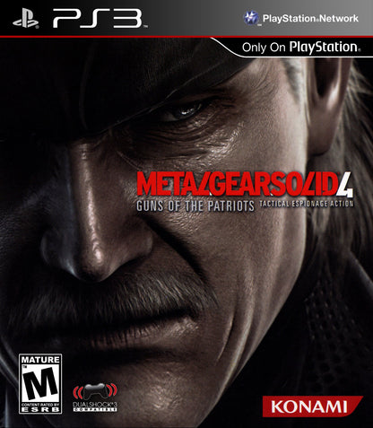 Metal Gear Solid 4 Guns Of The Patriots Playstation 3