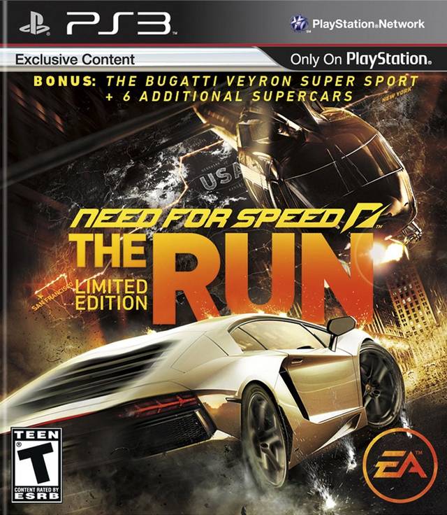 Need For Speed: The Run Playstation 3