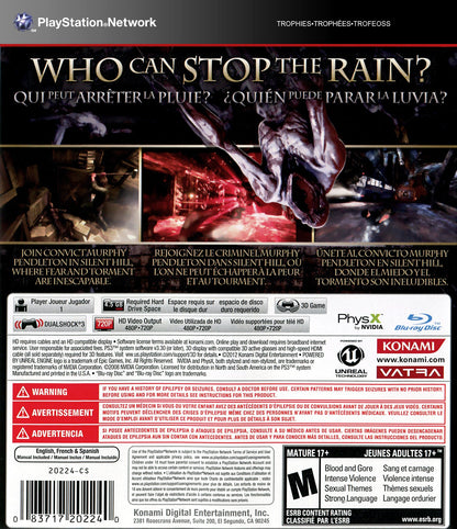 Silent Hill: Downpour Playstation 3