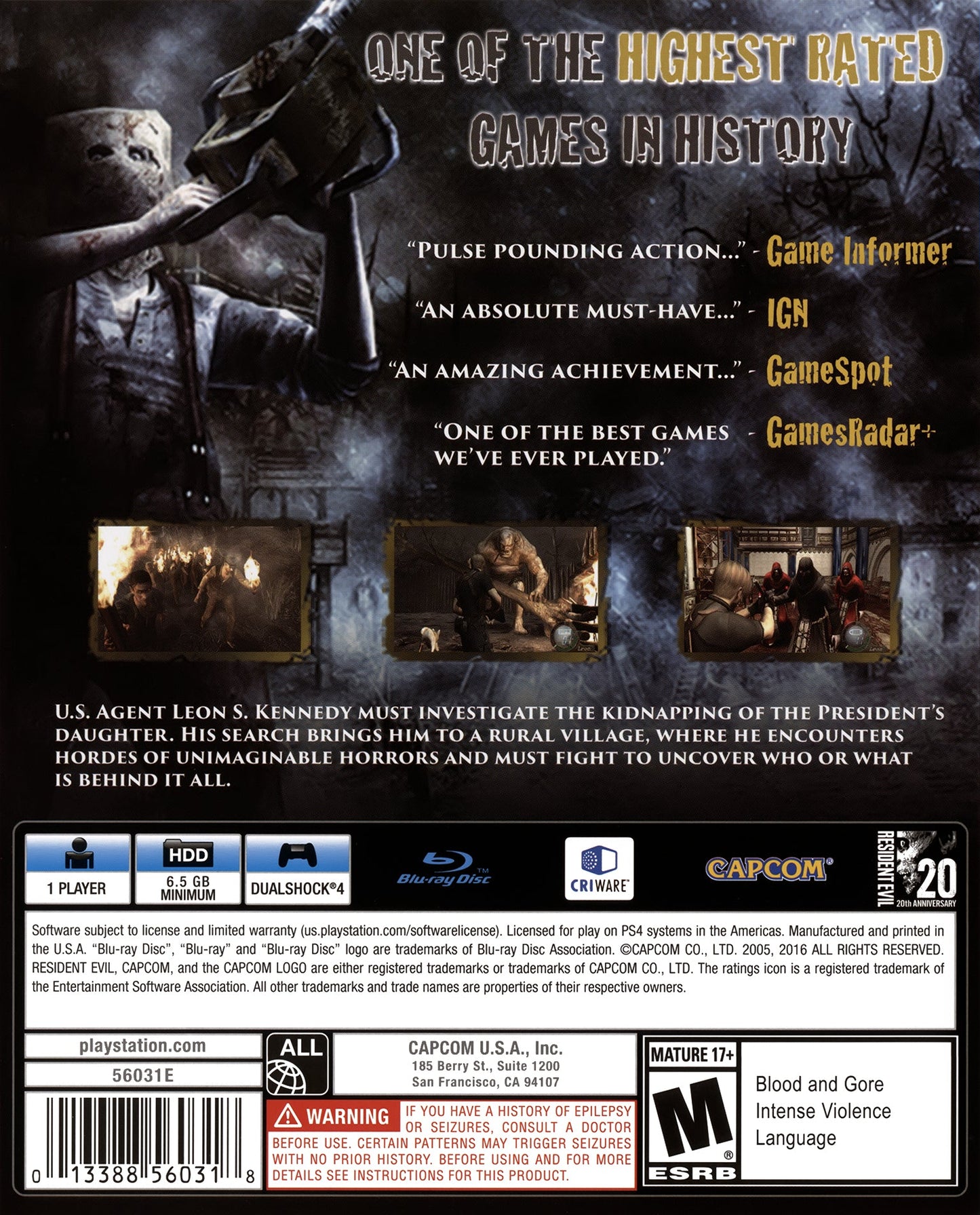 Resident Evil 4 Playstation 4