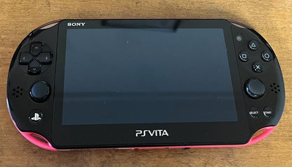 Pink Black SONY PlayStation PS Vita Slim console PCH-2000