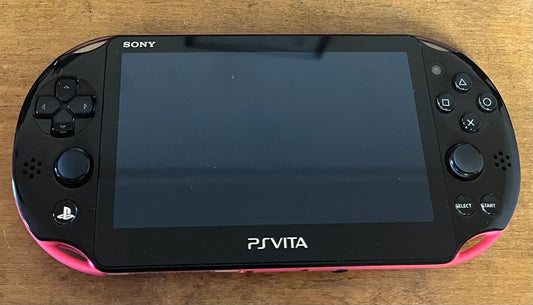 Pink Black SONY PlayStation PS Vita Slim console PCH-2000