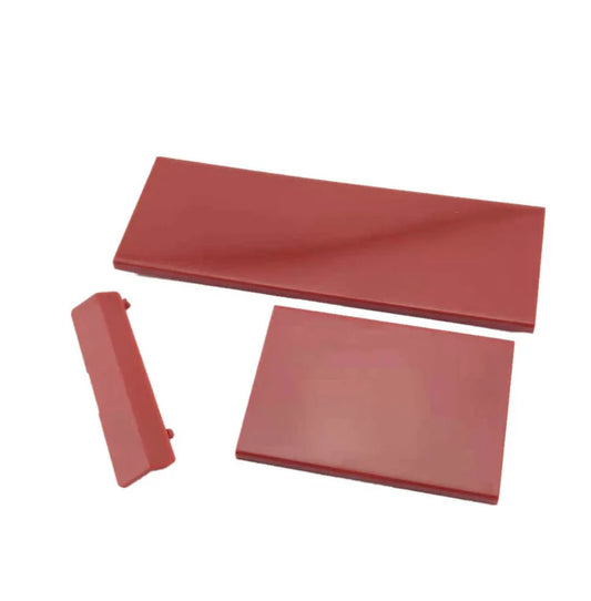 Red Wii 3 Piece Port Dust Covers Wii