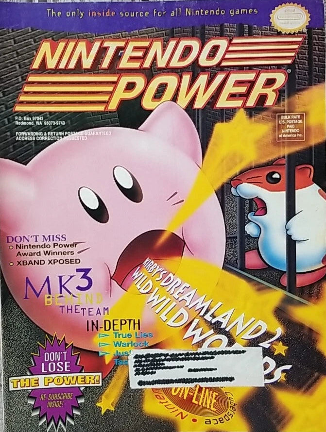 [Volume 72] Kirby Dream Land 2 Nintendo Power