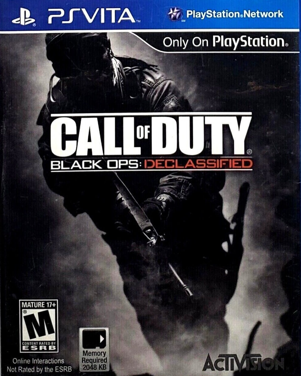 Call Of Duty Black Ops Declassified Playstation Vita