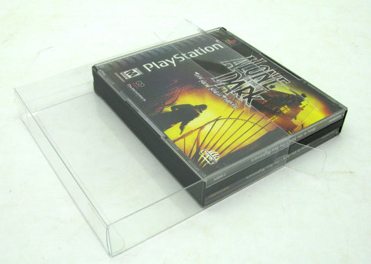 Video Game Box Protector, Game Cases Compatible for (PS1 CIB DOUBLE CD)