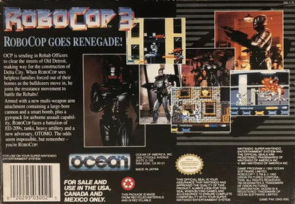 Robocop 3 Super Nintendo