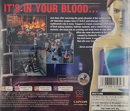 Resident Evil 3 Nemesis [2 Disc] Playstation