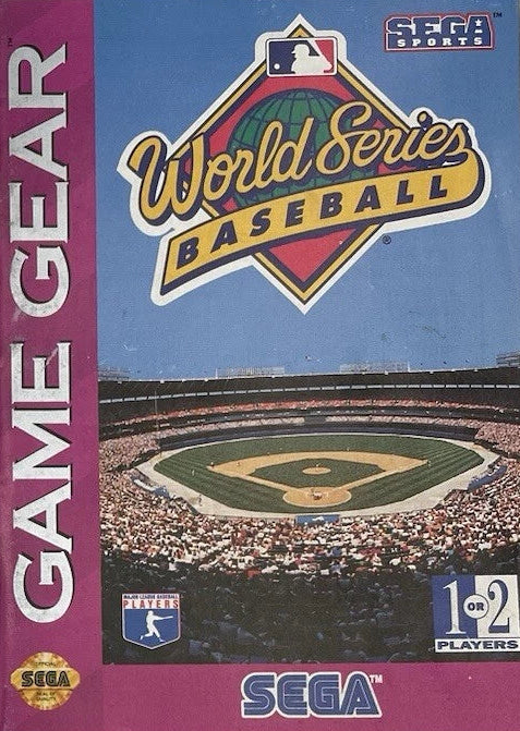 World Series Baseball Sega Game Gear
