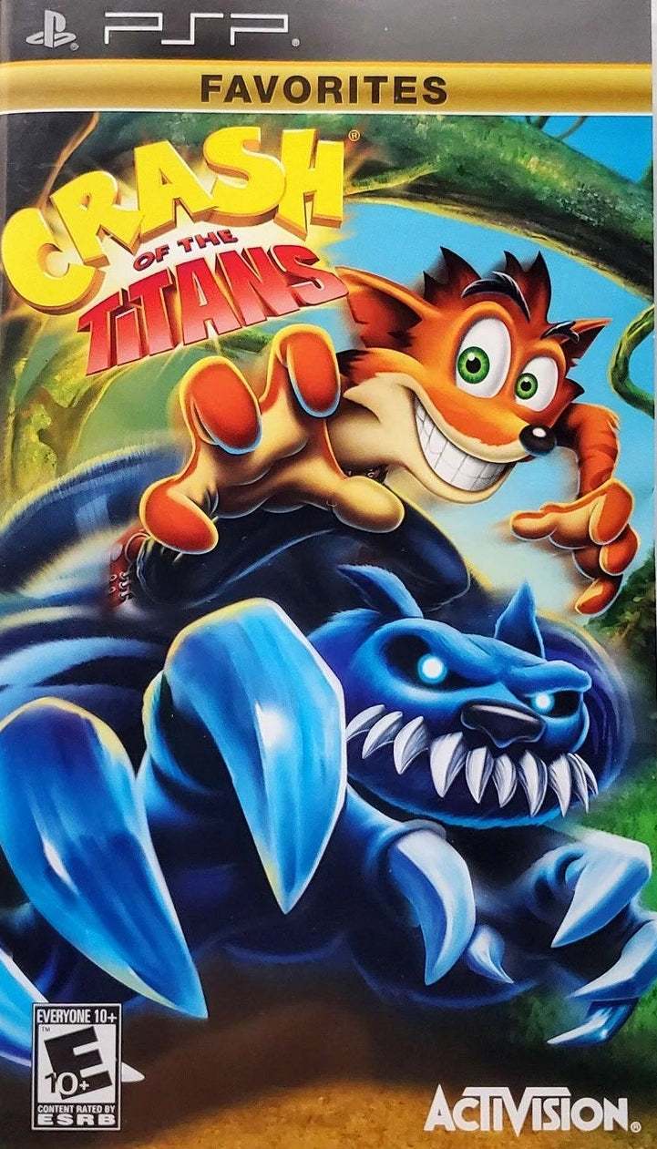 Crash of the Titans PSP
