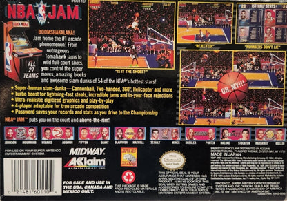 NBA Jam Super Nintendo