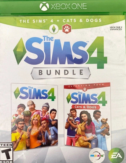 The Sims 4 Plus Cats and Dogs Xbox One