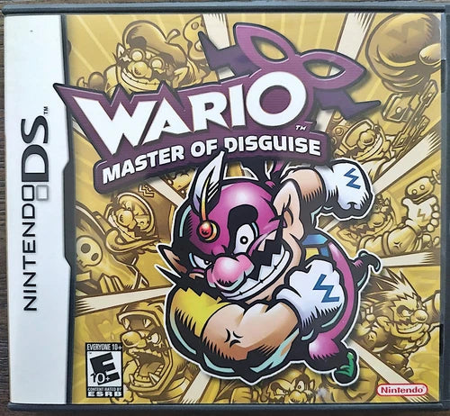 Wario Master of Disguise Nintendo DS