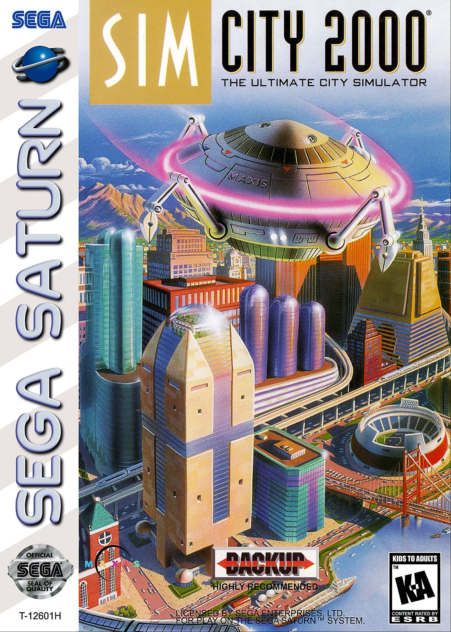 SimCity 2000 Sega Saturn