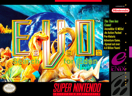 EVO the Search for Eden Super Nintendo