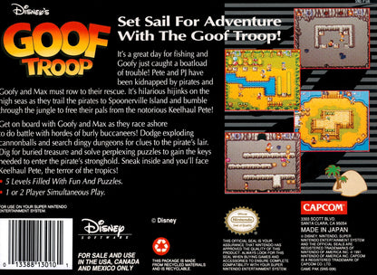 Goof Troop Super Nintendo