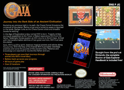 Illusion Of Gaia Super Nintendo