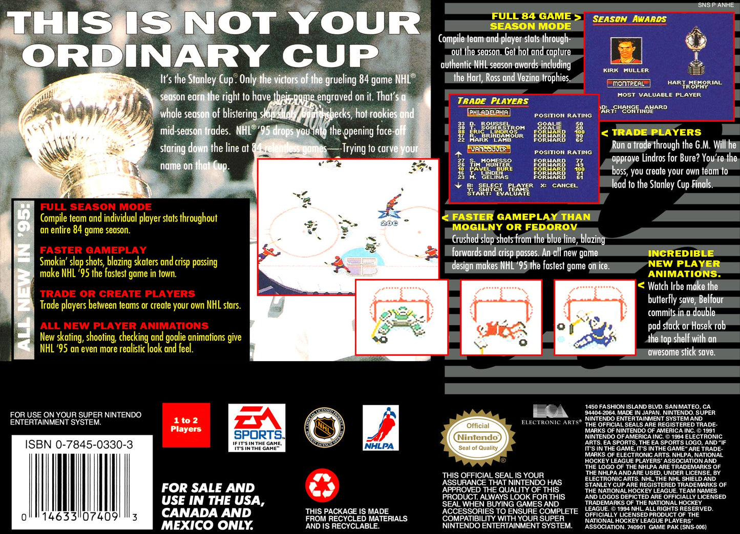 NHL 95 Super Nintendo