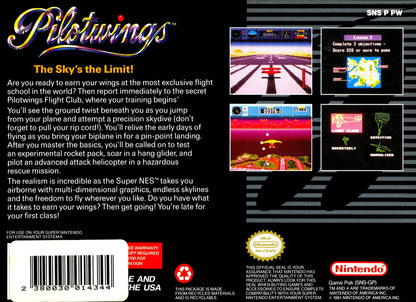 Pilotwings Super Nintendo