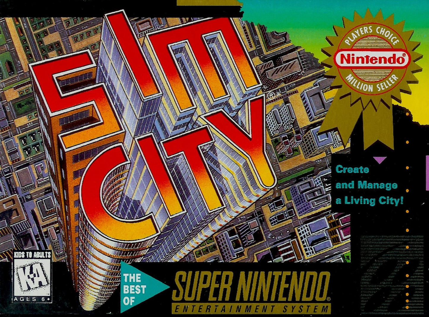 SimCity Super Nintendo