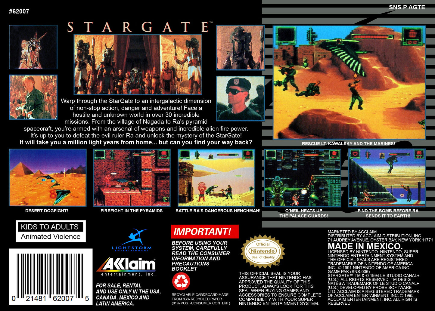 Stargate Super Nintendo