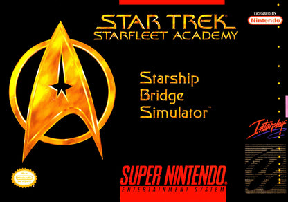 Star Trek Starfleet Academy Super Nintendo