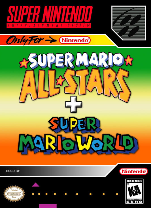 Super Mario All-Stars And Super Mario World Super Nintendo