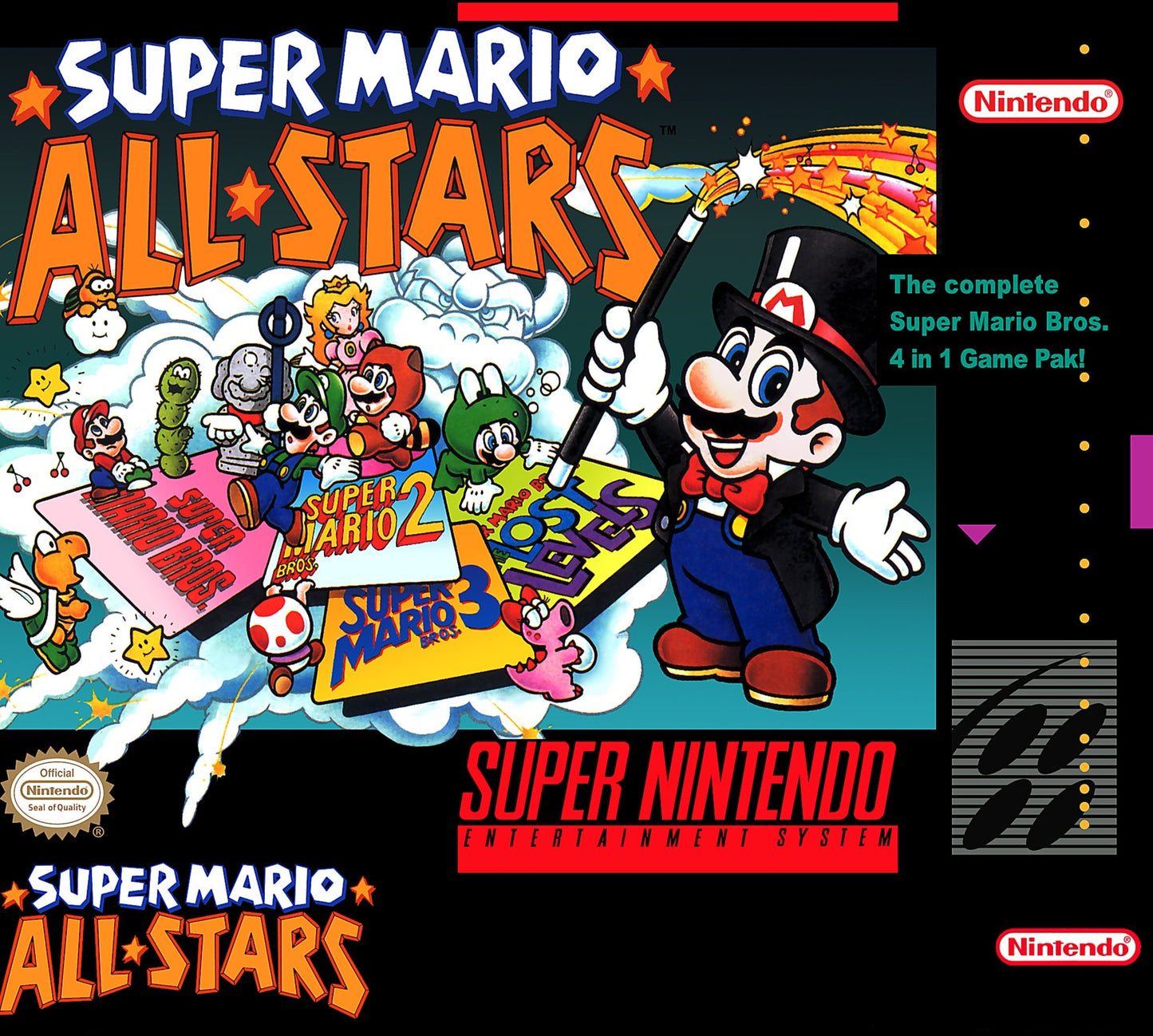 Super Mario All-Stars And Super Mario World Super Nintendo