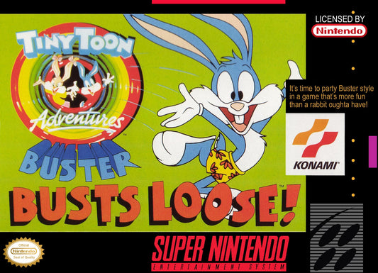Tiny Toon Adventures Buster Busts Loose Super Nintendo