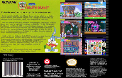 Tiny Toon Adventures Buster Busts Loose Super Nintendo