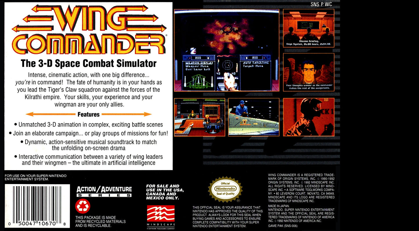 Wing Commander Super Nintendo
