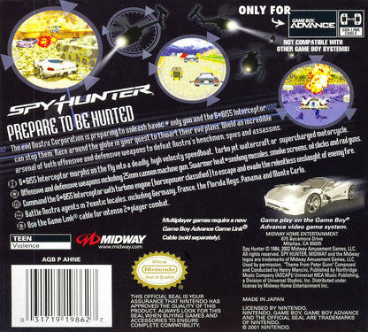 Spy Hunter GameBoy Advance