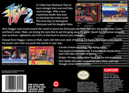 Final Fight 2 Super Nintendo