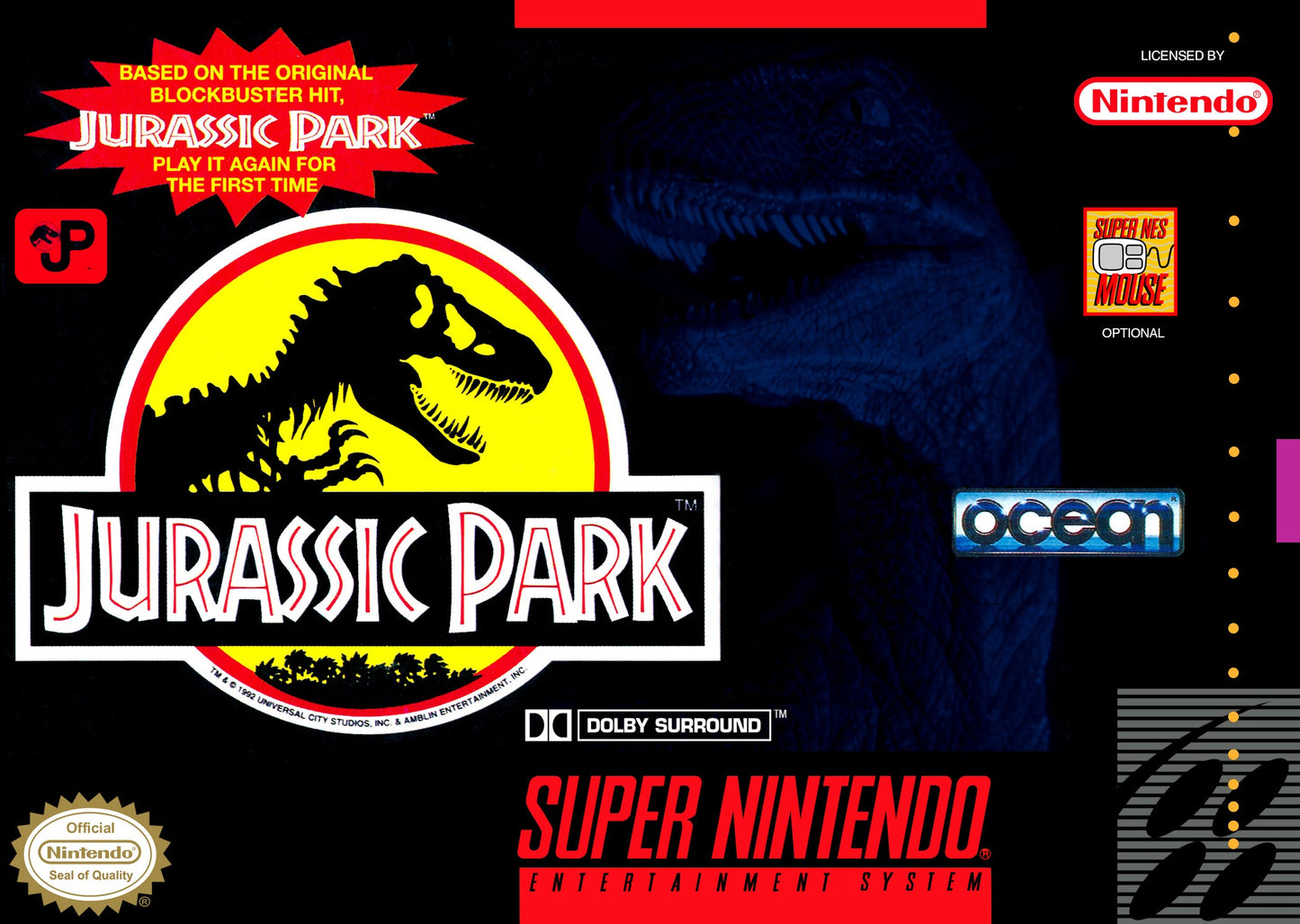 Jurassic Park Super Nintendo