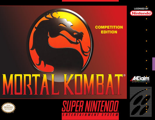 Mortal Kombat Super Nintendo