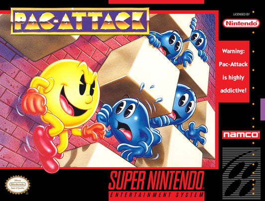 Pac-Attack Super Nintendo