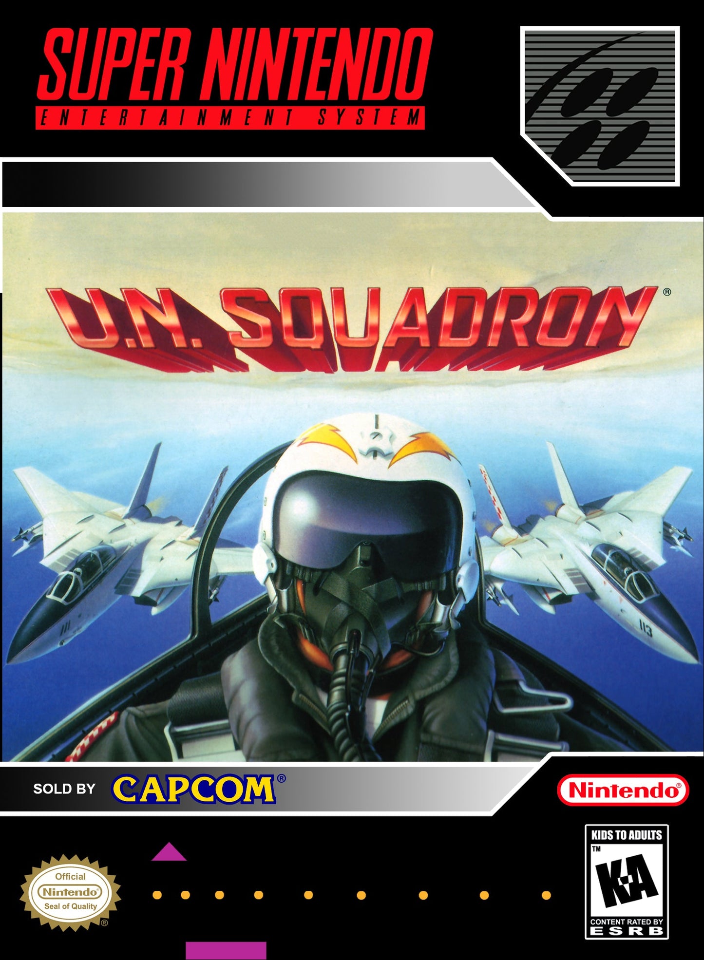 UN Squadron Super Nintendo