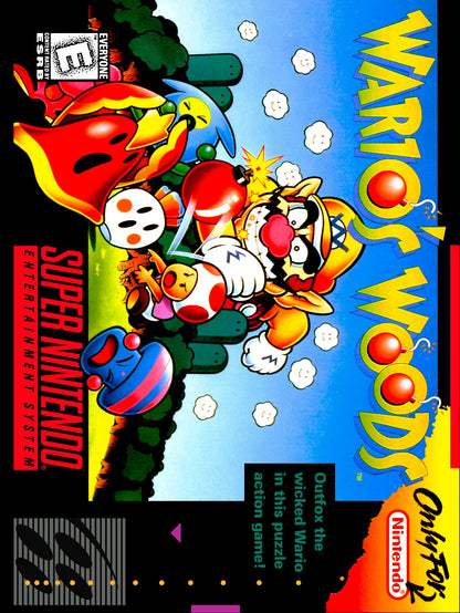 Wario's Woods Super Nintendo
