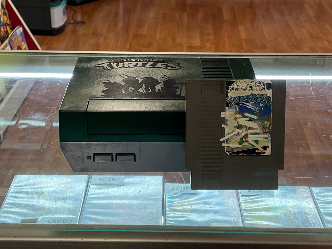 TMNT Custom Nintendo Entertainments System NES Console