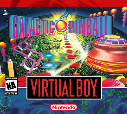 Galactic Pinball Virtual Boy