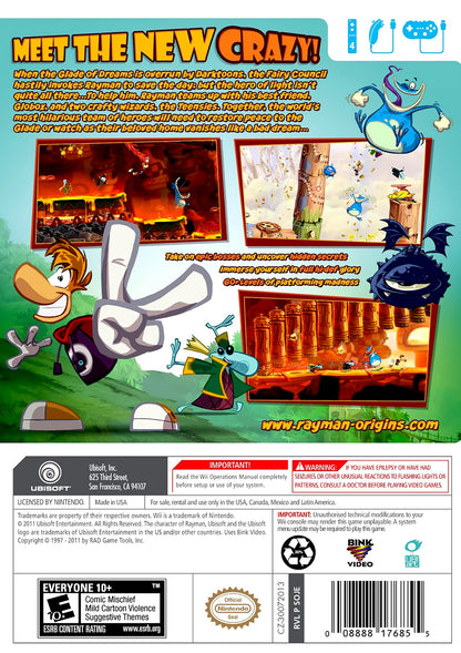 Rayman Origins Wii