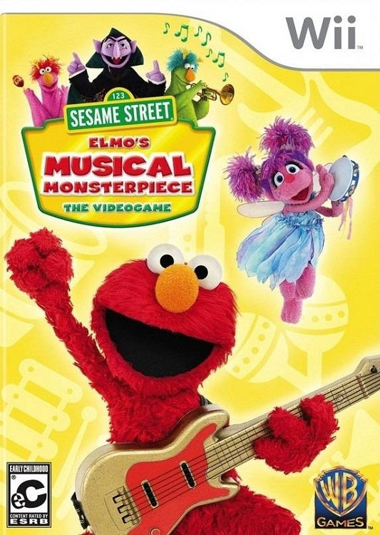 Sesame Street: Elmo's Musical Monsterpiece Wii