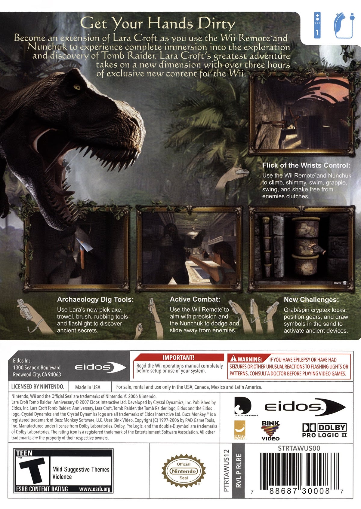 Tomb Raider Anniversary Wii