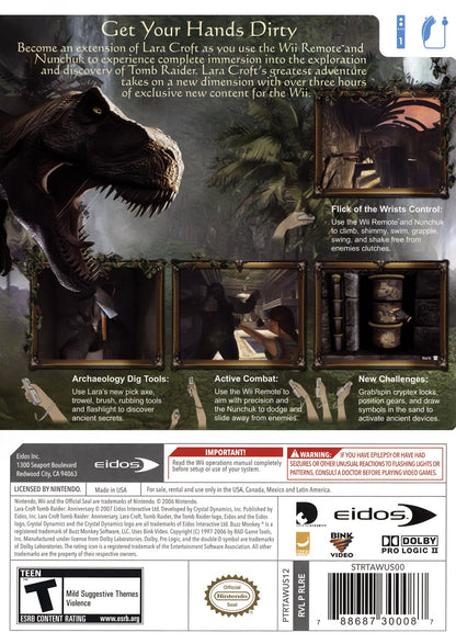 Tomb Raider Anniversary Wii